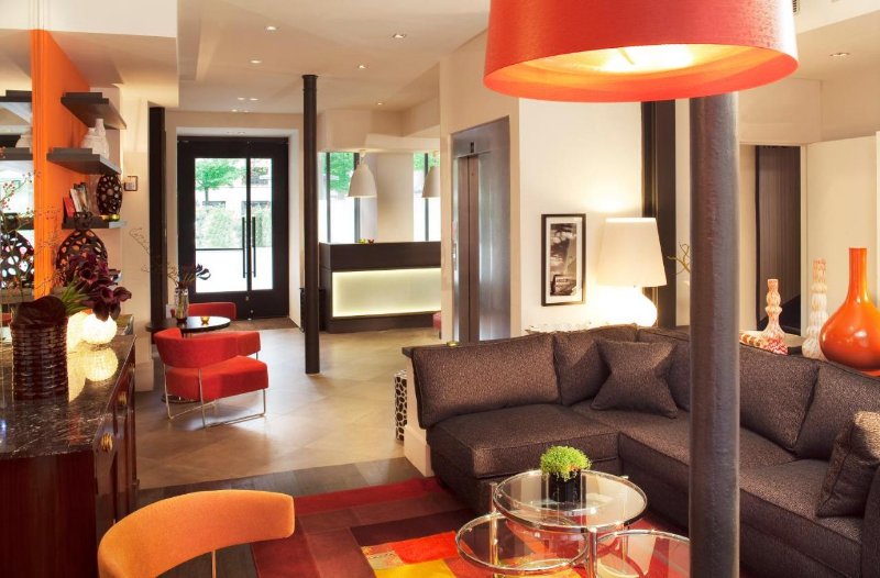 Hotel Marais Bastille Lounge Area