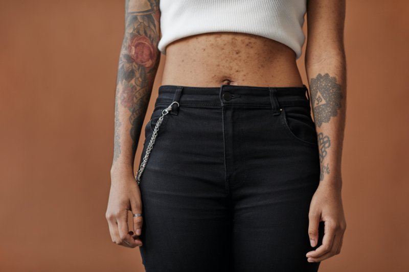 Girl with Tattoos