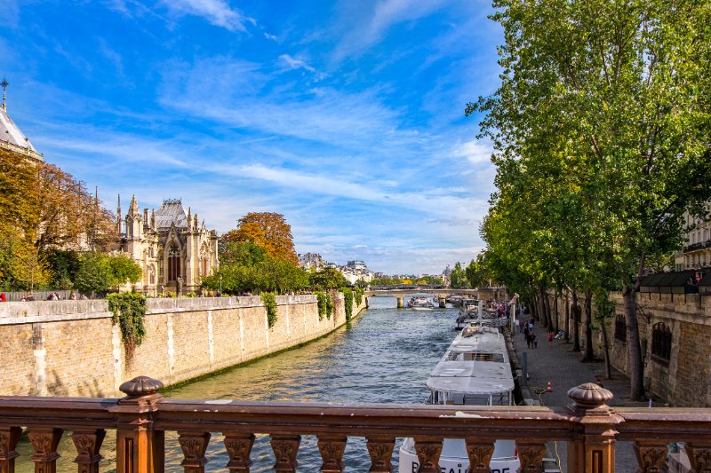 view from Pont au Double