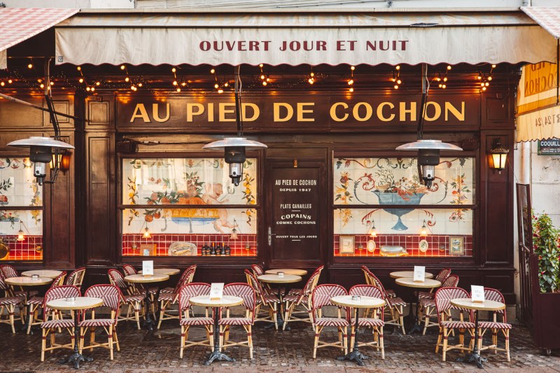 Au Pied de Cochon Store Front