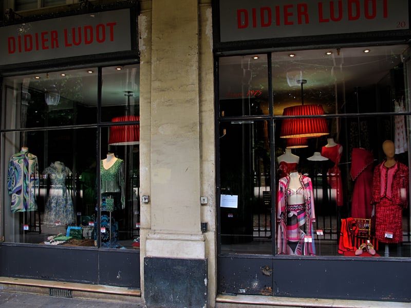 Didier Ludot Vintage Shop in Paris