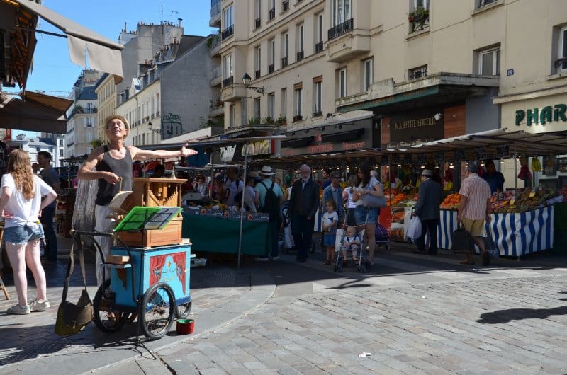 Marché d'Aligre Streets