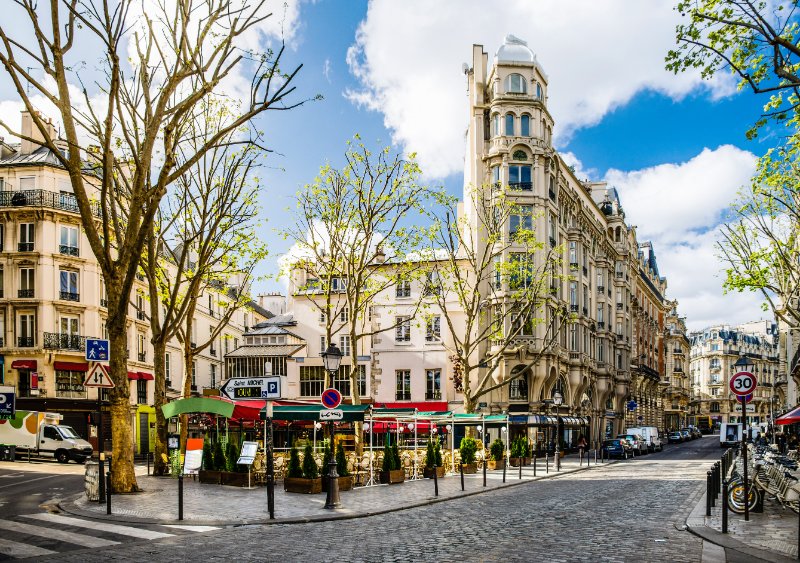Market Place in Paris