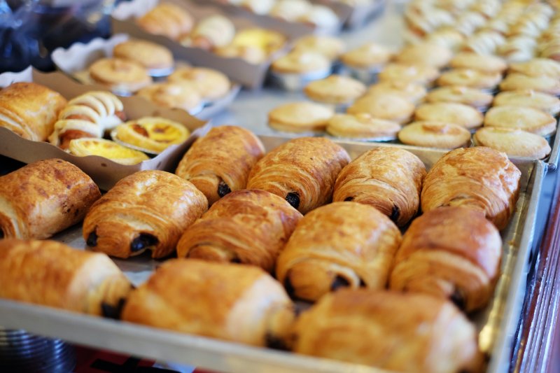 Freshly Baked Pain au Chocolate