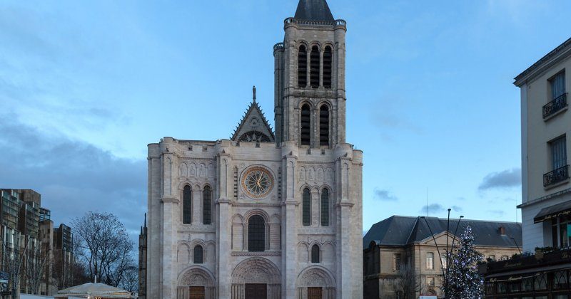 Basilica Cathedral of Saint Denis and Skyline