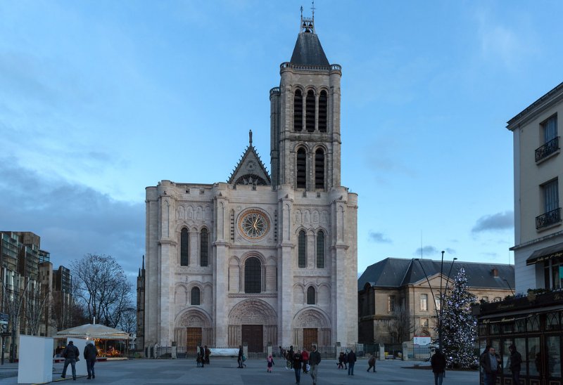 Basilica Cathedral of Saint Denis and Skyline