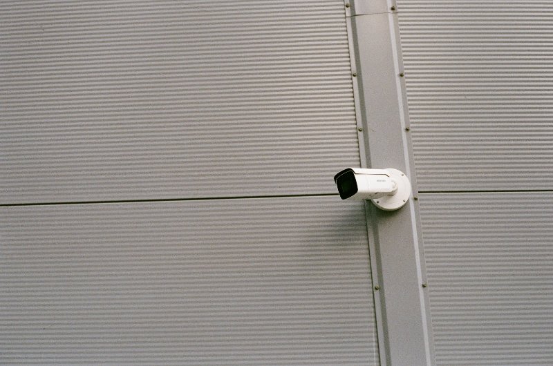 White CCTV Camera