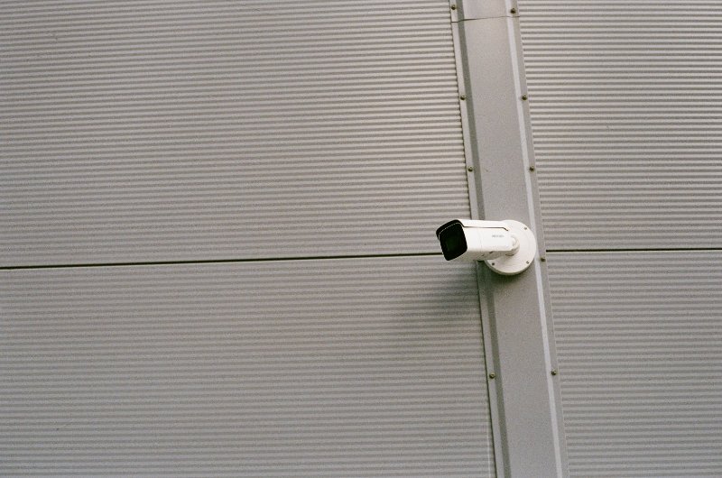 White CCTV Camera