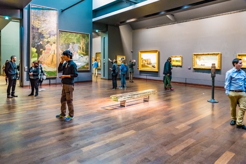 Interior of the Musee d'Orsay