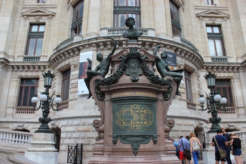 Le Buste de Charles Garnier Sculpture