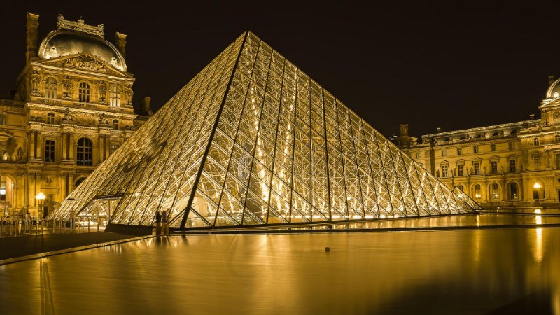 Louvre Museum Glass Pyramid