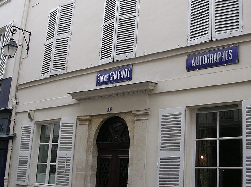 Maison Charavay in rue de Furstemberg