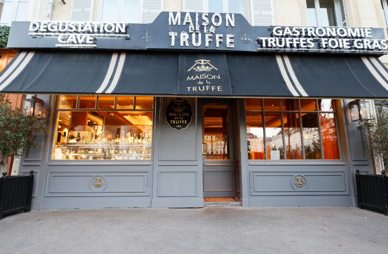 Front entrance of Maison de la Truffe