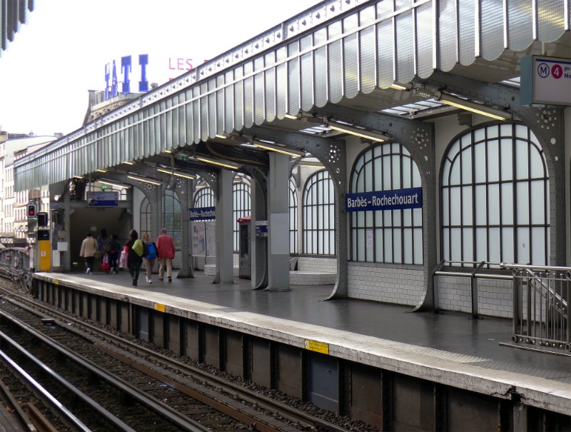 Metro Barbes-Rochechouart Station