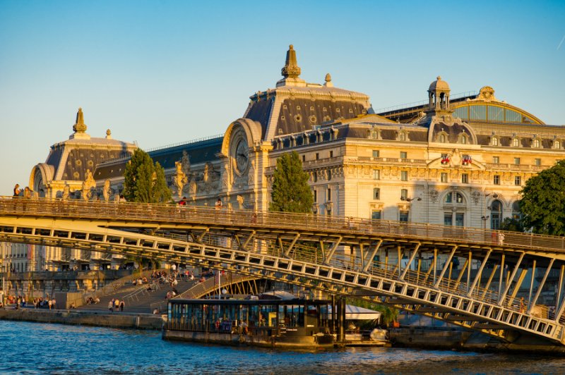 Exterior view of the Museé d'Orsay