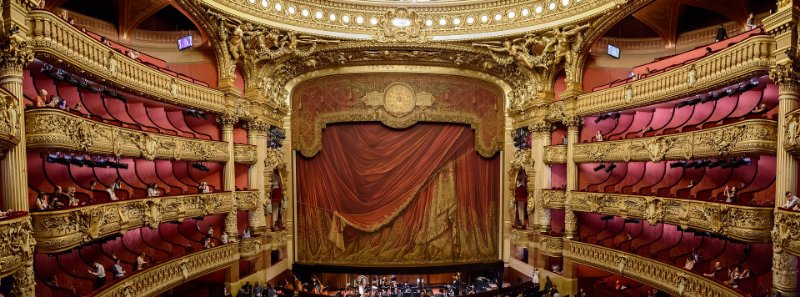 Opera Garnier Stage and Seats