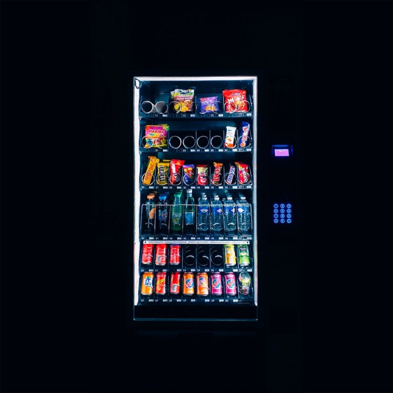 Vending Machine at Night