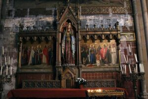 Altar of Basilique Sainte-Clotilde Paris