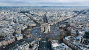 Arc de Triomphe and Cityscape