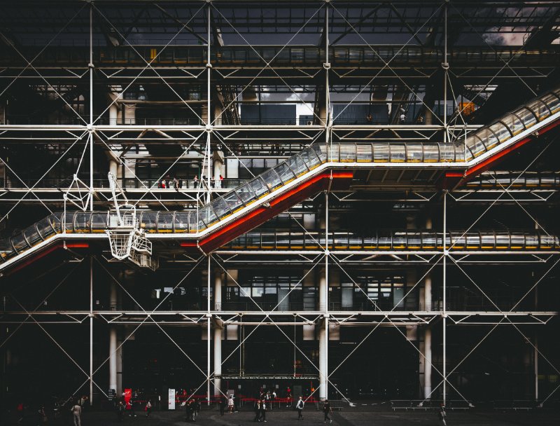 Centre Pompidou Exterior