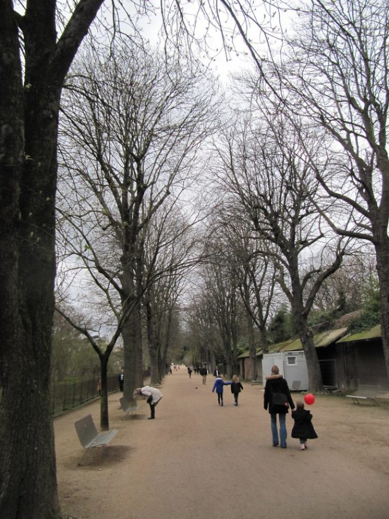 Trail in Garden of the Botanical School