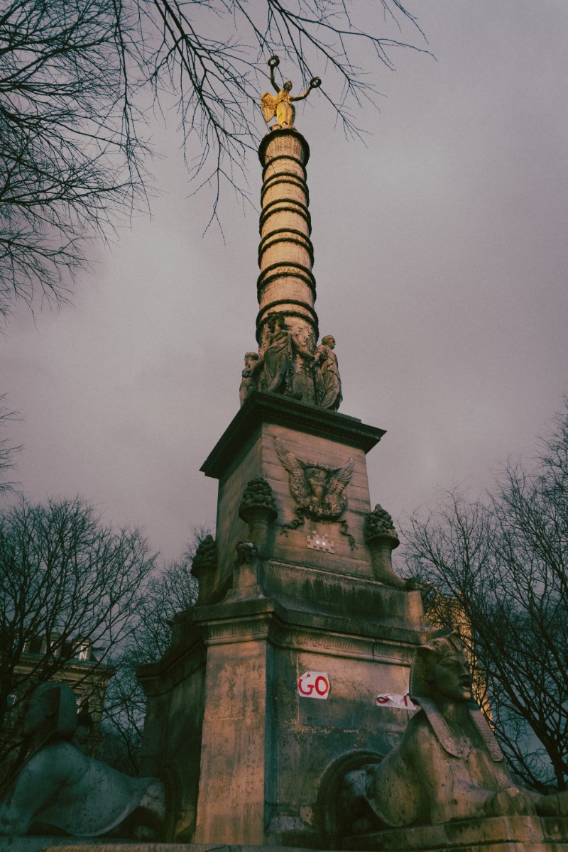 Monument in Place du Châtelet