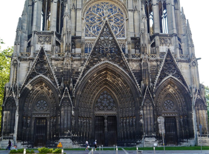 Saint-Ouen Abbey Church Entrance