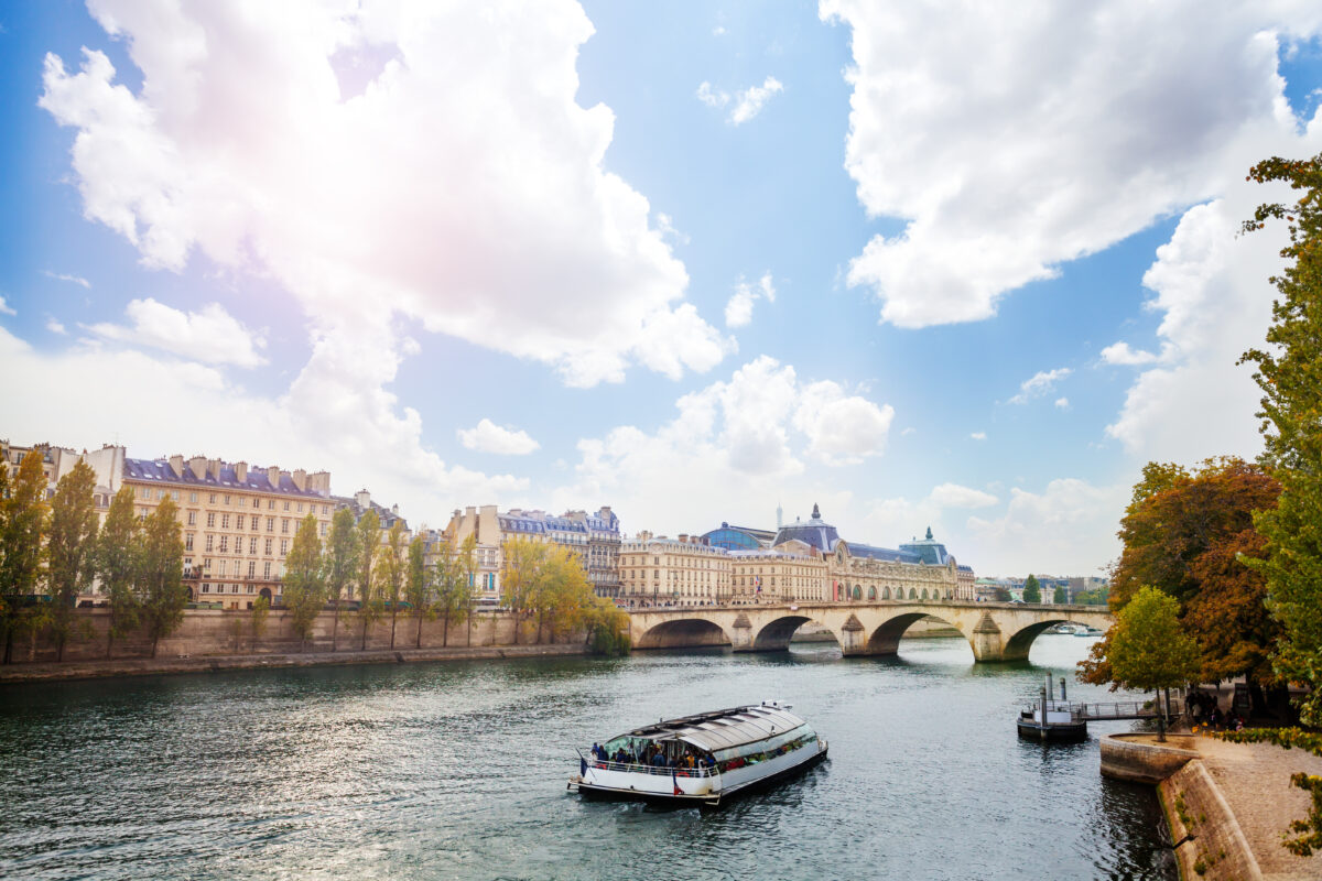 Quai des Célestins, located on the right bank of the River Seine, is a picturesque promenade and a popular spot for tourists exploring the area around the Pont Marie.