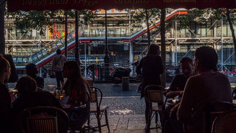 Restaurant in Beaubourg