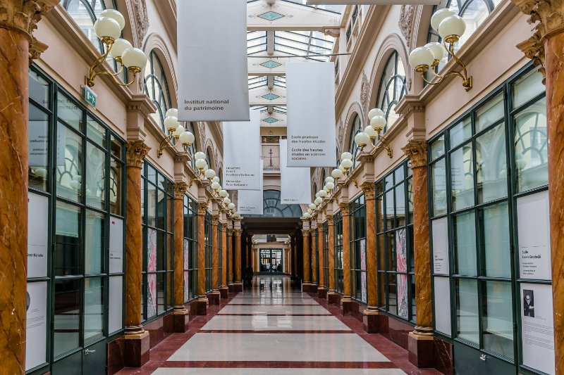 Interior of Galerie Colbert