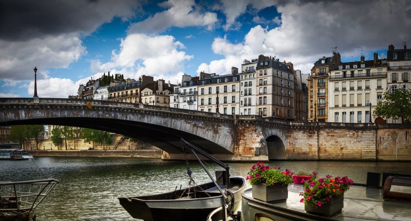 Pont de la Tournelle and Skyline