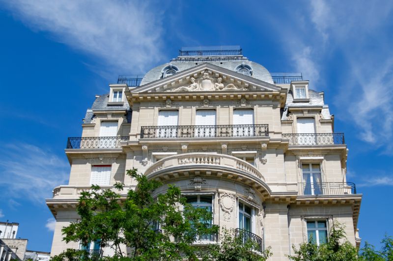 Historic Building on Avenue Montaigne, Paris