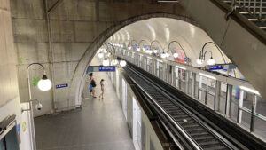 Édicule Guimard of the Cité station