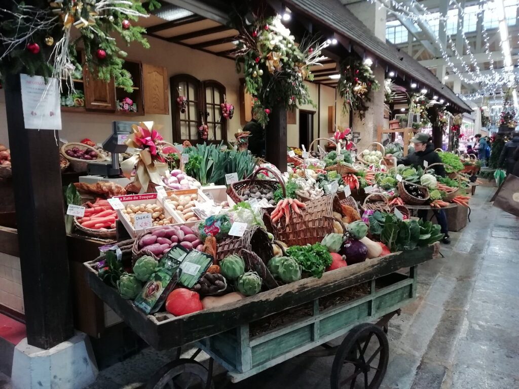 Fruitstand in Marché d'Aligre