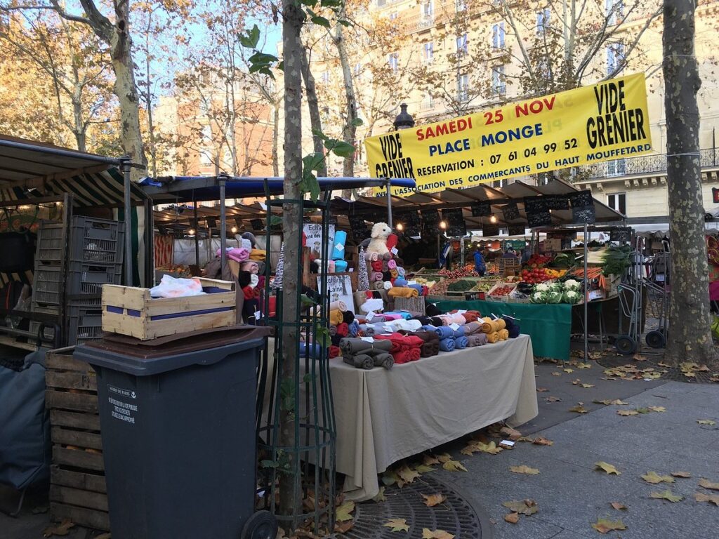 Marché Monge in Paris