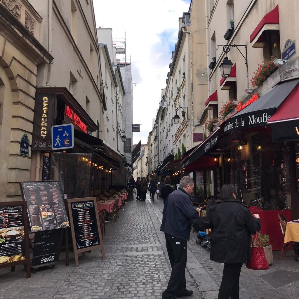 Food places inMarché Mouffetard