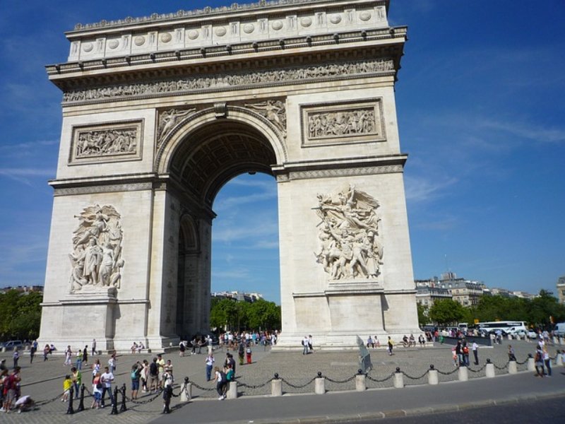 Arc de Triomphe and Skyline