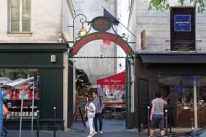 Entrance of Marché des Enfants Rouges