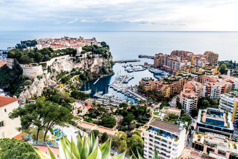 Monaco Aerial View