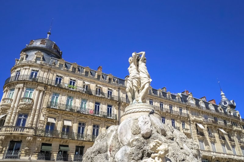 Monument in Montpellier