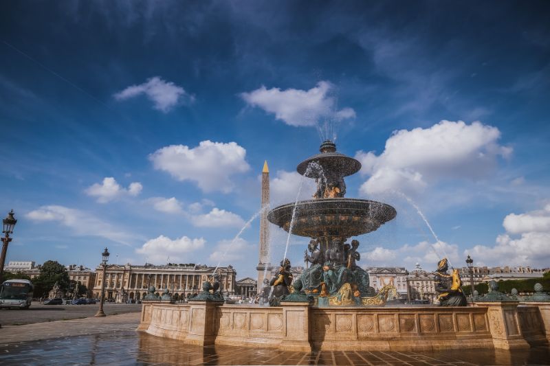 Fountain in Place de la Concorde