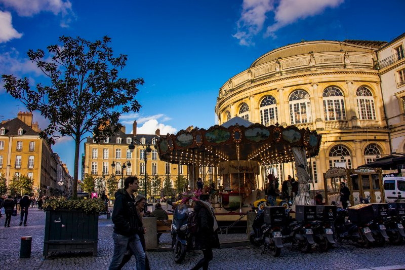 Carousel in Rennes