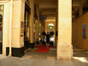 Entrance of Restaurant du Palais Royal