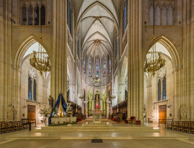 Sainte Clotilde Basilica Interior