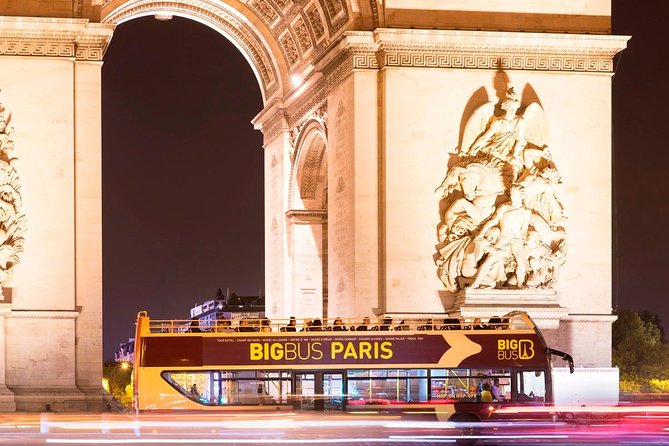 Paris Big Bus Hop-On Hop-Off Tour with an amazing two hour night journey while Toot and Foxity also have three-hour night tours for visitors who wish to gaze at iconic landmarks in evening light creating everlasting memories. 