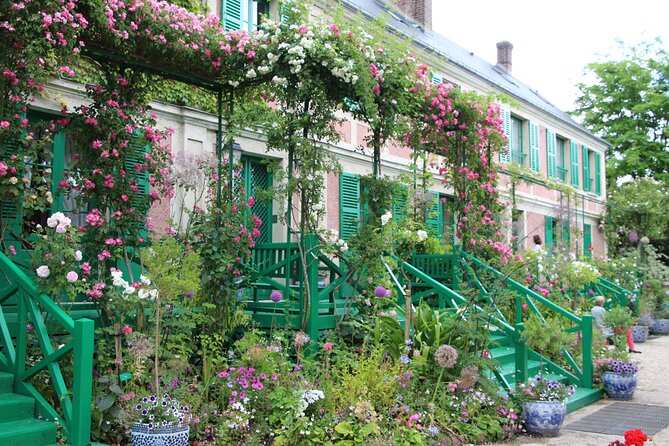 Paris to Giverny Round-Trip Transfer with Skip-the-Line Ticket with Fondation Claude Monet or Claude Monet's house, where it showcases the serene environment that inspired many of his masterpieces.
