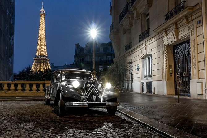 Paris by Night 3h Tour in Vintage French Car Review