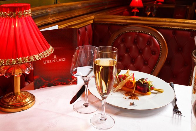 Paris Moulin Rouge Cabaret Show & Dinner with Choice Menus including Christmas Review