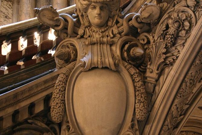 Paris Opera Garnier Walking Tour with Admission with a classic interior design.