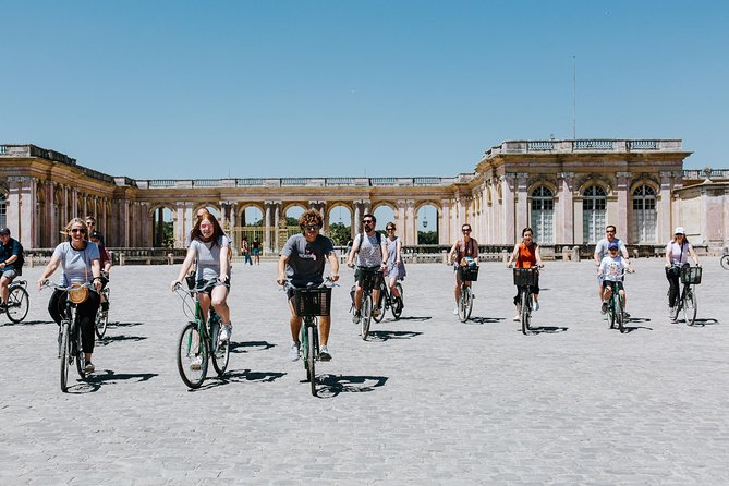 Versailles Markets and Gardens Full-Day Bike Tour from Paris with the tour led by an informative guide who will provide insights into the history and significance of the gardens and landmarks.